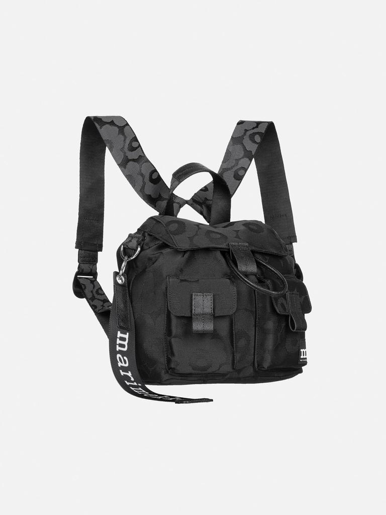 Everything Backpack S Unikko Backpack F Black [Marimekko] Women's 52_1_52239292230