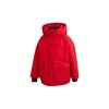 Adidas Outdoor Sports Hooded Down Jacket Winter Women Jacket Light-Crimson GF0011