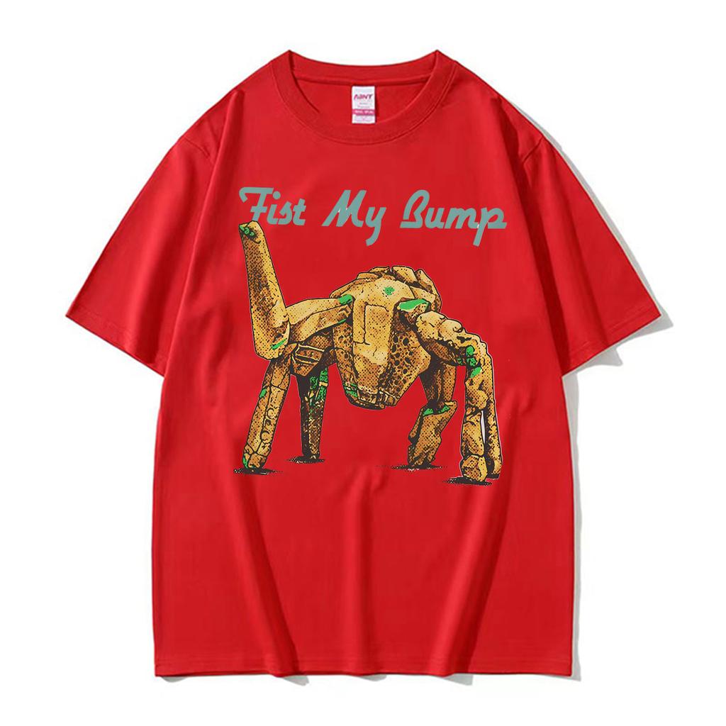Fist My Bump Funny Movie Rocky Alien Graphic T Shirt Unisex Women Harajuku Vintage Humor Tshirts High Quality Cotton Cozy T Shirts