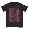 Unisex Unisex TShirt Red Game Fox Logo Novelty Cotton Tees Short Sleeve Metal Gear T Shirt Crewneck Clothing Plus Size
