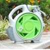 46FT Retractable Garden Hose Reel Heavy Duty Wall Mount Auto Lock Length Control Tangle Free Watering with 7 Pattern Nozzle