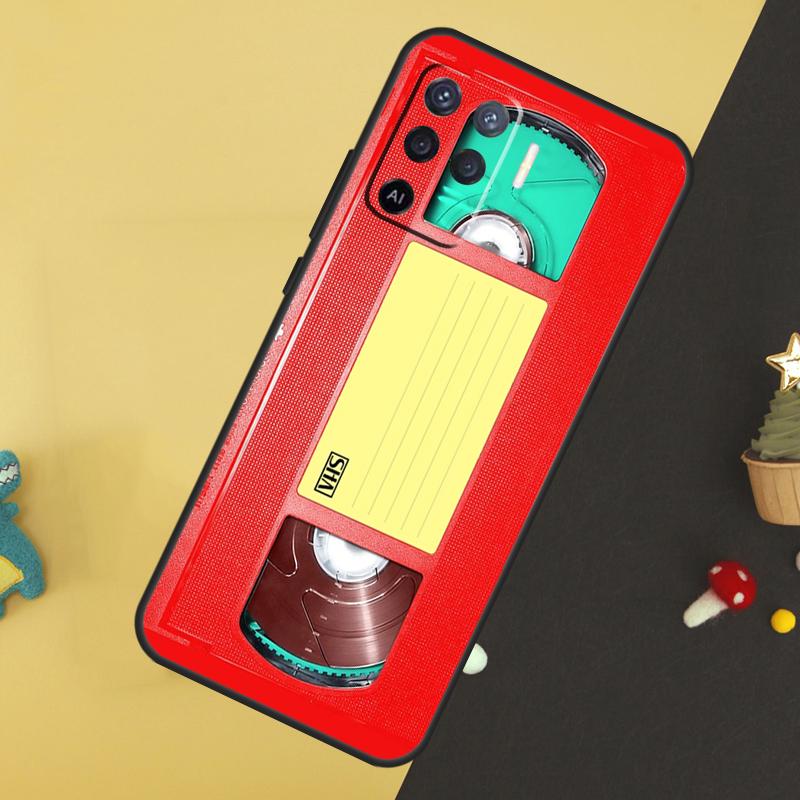 VHS tape cassette Home Alone Case For Oppo A58 A78 A98 A18 A38 A74 A94 A54 A15 A17 A57 A6 A5 Pro A16 A76 A96 A40 A60 A80