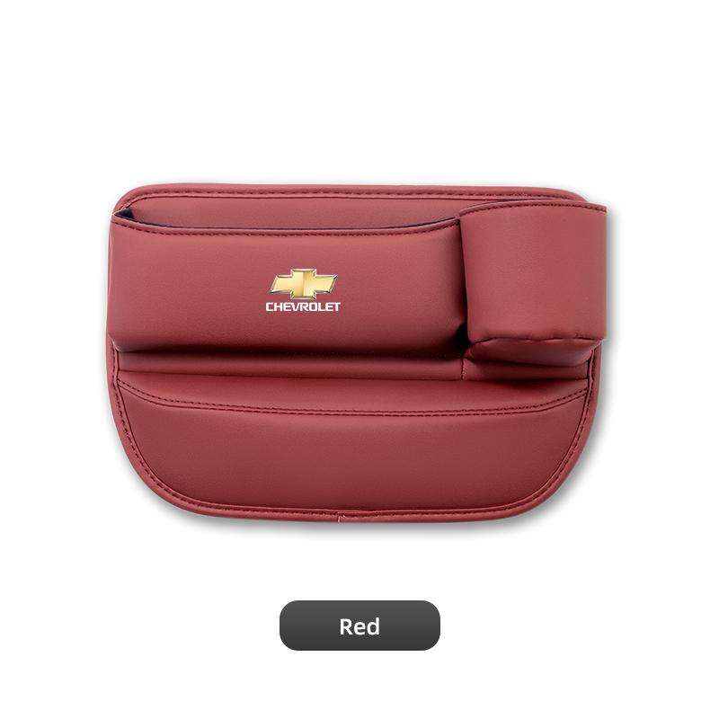 High-quality Leather Car Seat Gap Storage Box Cup Holder Auto Interiors For Chevrolet Equinox Tahoe Trailblazer  Impala Sonic