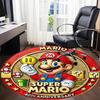 1pc Mario Office Round Area Rug, Under Office Chairs Bedroom Living Room Home Decor, Room Decoa1016194
