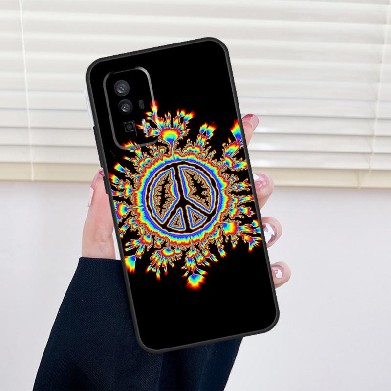 Психоделическое искусство Мир Чехол Для Xiaomi 13 14 15 Ultra 11T 12T 13T 14T Pro POCO X7 Pro X3 X5 X6 M6 F5 F6 Pro Чехол