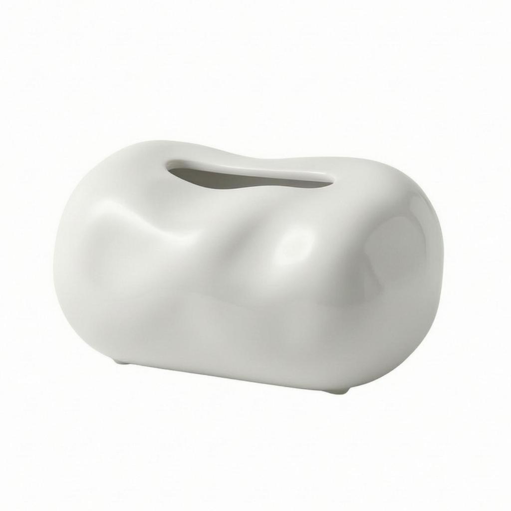 Tissue Box Cover Decorative Holder Modern for Bathroom, Office