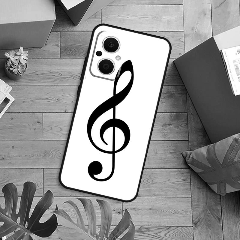 Чехол с нотами для OPPO Reno 14F 13F 12F 10 11 12 13 14 Pro 7 8 Lite OPPO Find X9 X8 X6 X5 Pro