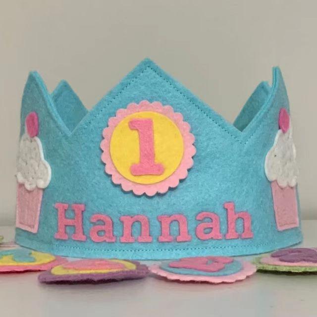Popular DIY Star Velcro Crown for Baby's First Birthday Party