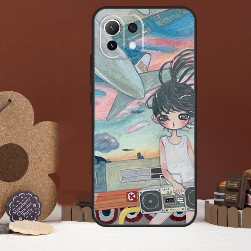 Чехол Aya Takano для Xiaomi 14 15 Ultra 15T 14T 13T 17 Pro Max POCO X7 Pro X5 X6 F5 F6 F7 F8 Ultra