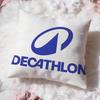 Горячая наволочка D-Ddecathloned Мягкая стирающаяся наволочка для подушки Многоцелевая для дивана, кровати, путешествий, офиса