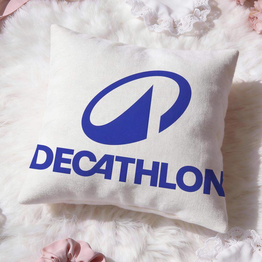 Горячая наволочка D-Ddecathloned Мягкая стирающаяся наволочка для подушки Многоцелевая для дивана, кровати, путешествий, офиса