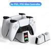 Fast Dual Charging Station For Playstation 5 Controller Handle Charger Dock for PS5 Slim Gamepad Accessories