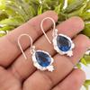 London Blue Topaz Gemstone 925 Sterling Silver Earrings Jewelry Gift For Her EE-163-10