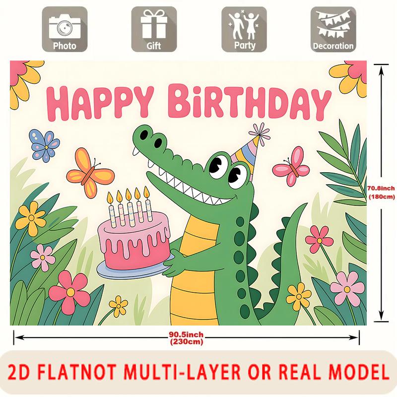 Party Backdrop Green Photo Booth Background Wall Decor
