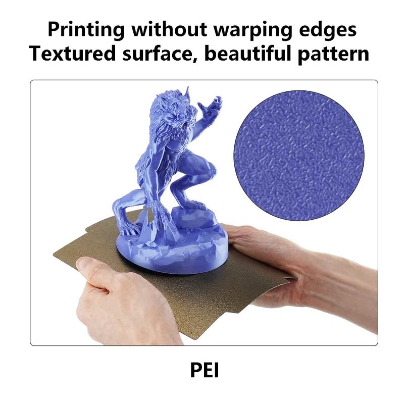 For Ender 3 V3 KE Build Plate Texture Pei Spring Steel 235x235 310x315mm PEO Sheet For Creality K1/K1C/K1 Max/Ender3 V3 SE/S1Pro