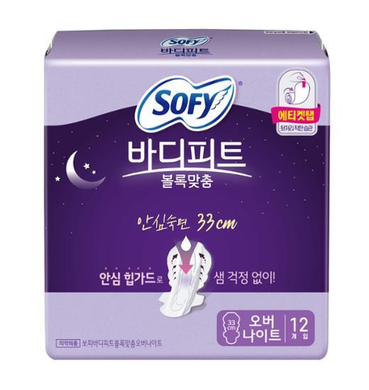 Выберите 1 из 4 типов Sophie Body Fit Convex Fit (Средний 16P, Большой 16P, Сверхдлинный 10P, Ночной 12P)