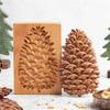 Independent, popular wooden gingerbread cookie molds, realistic designs, pine nut and rose flower crafts, food decorations