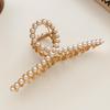 Elegant Korean Shark Metal Hairpin Clip for Stylish Hair