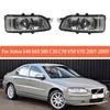 Пара светодиодных указателей поворота в зеркале заднего вида для Volvo S40 S60 S80 C30 C70 V50 V70 2007 2008 2009 Окантовка зеркала заднего вида 31111090