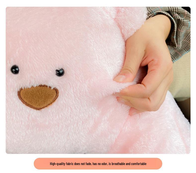 Мультяшная подушка-подголовник для шеи: Милая плюшевая зимняя поясничная поддержка для женщин