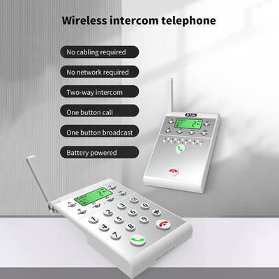 Беспроводная система внутренней связи Smart Digital Voice Calling Machine Беспроводная офисная система внутренней связи