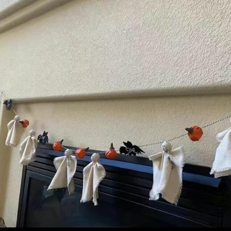 Украшения на Хэллоуин для фермерского дома Подвесные украшения-призраки Декор с пугающим лицом Жуткие подвесные украшения Украшения в стиле хоррор
