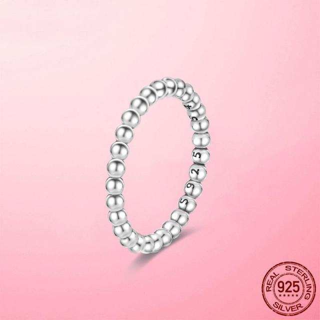 Кольца из стерлингового серебра 925 пробы Женские модные кольца