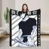 Toxic Toji Japanese Manga Flannel Blanket Soft Autumn Throw for Kids Living Room Street Trend Sofa Bed Cover Bedspread