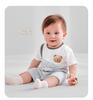 Cute bear fully open jumpsuit