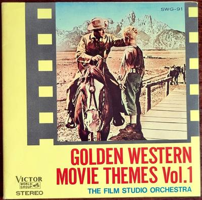 Пластинка 7 дюймов FILM STUDIO ORCHESTRA Золотые Темы Вестернов Vol. 1 SWG91 VICTOR WORLD GR Страна Япония Народный Использованный