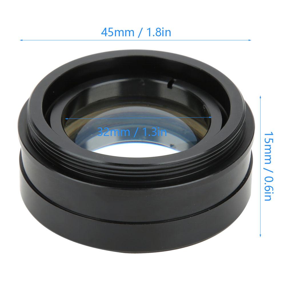 2.0X Industrial Microscope Camera Zoom C Mount Lens Industrial Microscope Parts Fittings