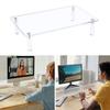 Printer Support Rack Risers Clear Acrylic Computer Monitor Heighted Base Laptop Stand for Desk and Office Organization