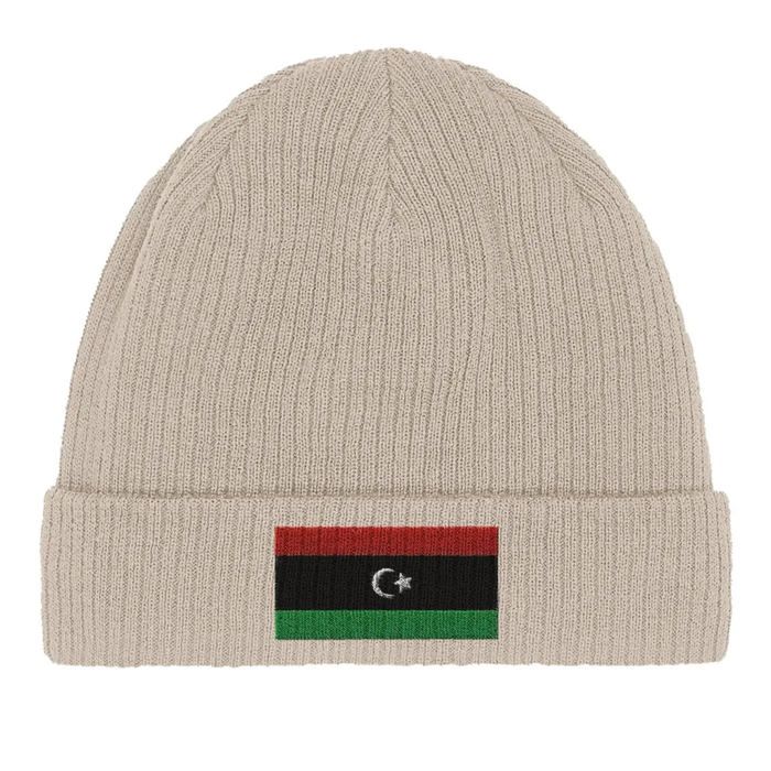 Берет Флаг Ливии в Бежевом цвете