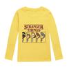 Детская хлопковая футболка с длинными рукавами и принтом "Странник" (5248).