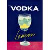 Картина на холсте Напиток Кайпиринья Джин Сангрия Апероль Шприц Ретро Кухня Украшение Стены