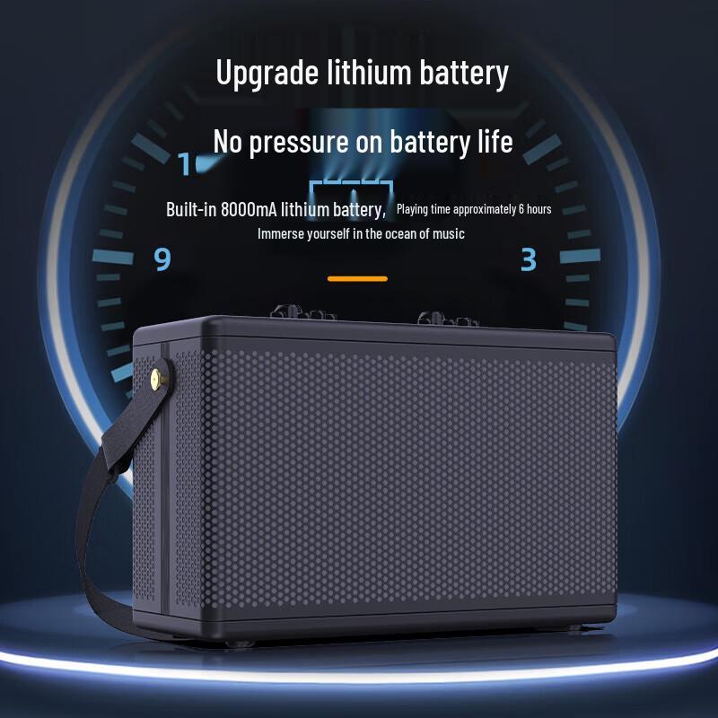 Philips SD100 Portable Outdoor Bluetooth Speaker with Dual Microphones