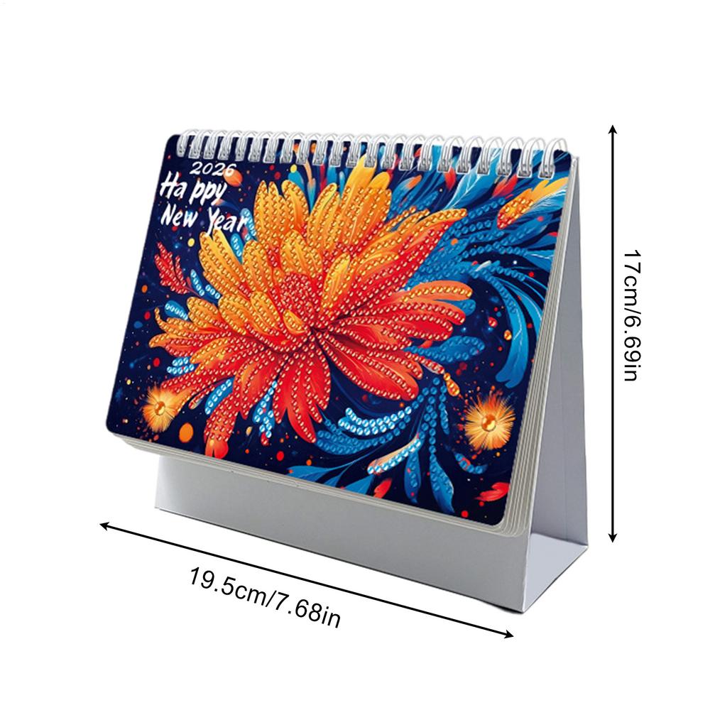 2026 Календарь настольный Gem Art 12-месячное планирование, украшение, планер для личного тайм-менеджмента, цели, органайзер для встреч