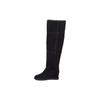 Classic Over The Knee Suede High Top Warm Boots Women Boots Black 1104610-BLK