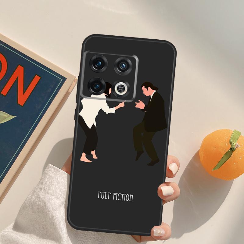 Чехол 'Криминальное чтиво' с танцующими персонажами для OnePlus 13T 10T 10R 12R 13R 15 13 12 11 10 9 Pro Nord CE 5 2 3 4 Lite N20 N30