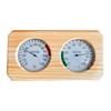 Durable Wood Sauna Hygrometer Thermometer Temperature & Humidity Gauges Meter Reliable Monitoring for Sauna Enthusiasts