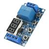 DC 530V светодиодный дисплей задержка включения/выключения релейный модуль триггерный цикл задержки таймер переключатель