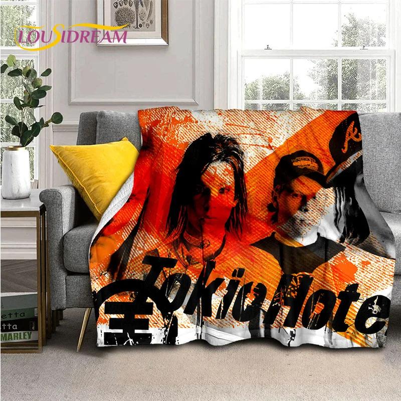 Rock Band Tokio Hotel Билл Каулитц Мягкое фланелевое одеяло для кровати, спальни, дивана, пикника, Плед для укрытия, активного отдыха на природе, подарок