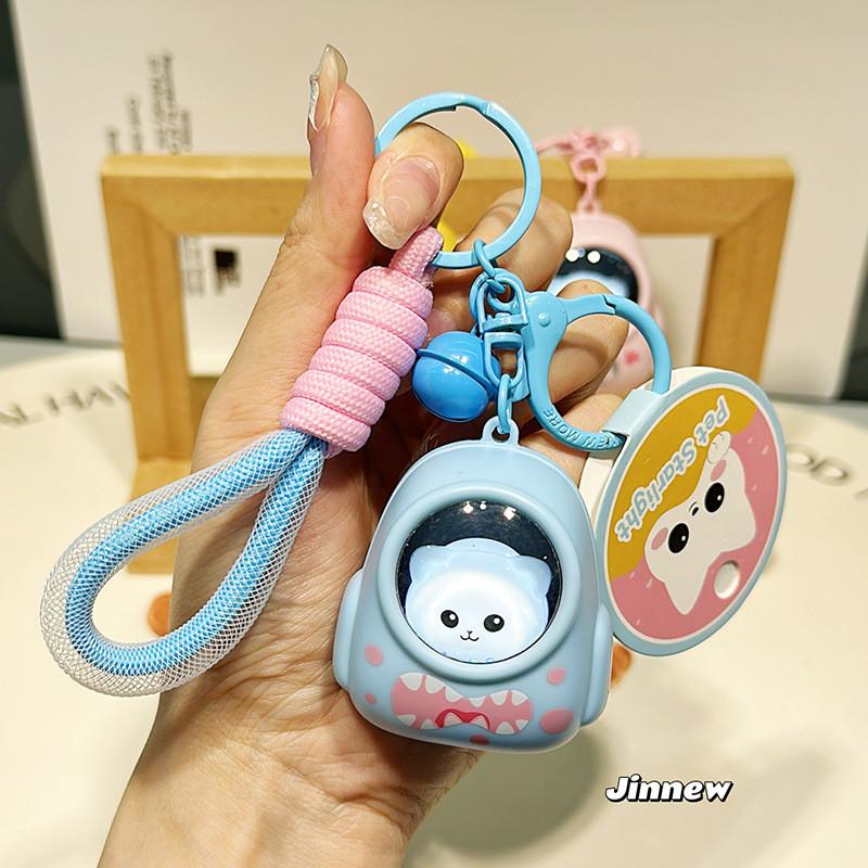 Jinnew Delightful Starry Backpack Keyring Cartoon Animal Keychain Adorable Gift Idea