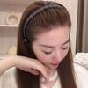 Plastic Hairband Make Up  Hair Hoop Retro Rhinestone Headband  Female