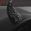Unique Gift for Gothic Fashion Lovers 1 Pair Rhinestone Devil Horns, Car Dashboard Decor, Faux Crystal Sparkling Demon Hair Accessories Theme Parties