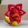 Хищный Цветок Утка Фигурка 3D Печать Ужас Колода Статуэтка Коллекционная Забавная Утка Украшение для Офисного Стола
