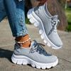 Стильные женские кроссовки Flyknit - Коллекция Осень 2025, Легкие, Дышащие, Большие размеры