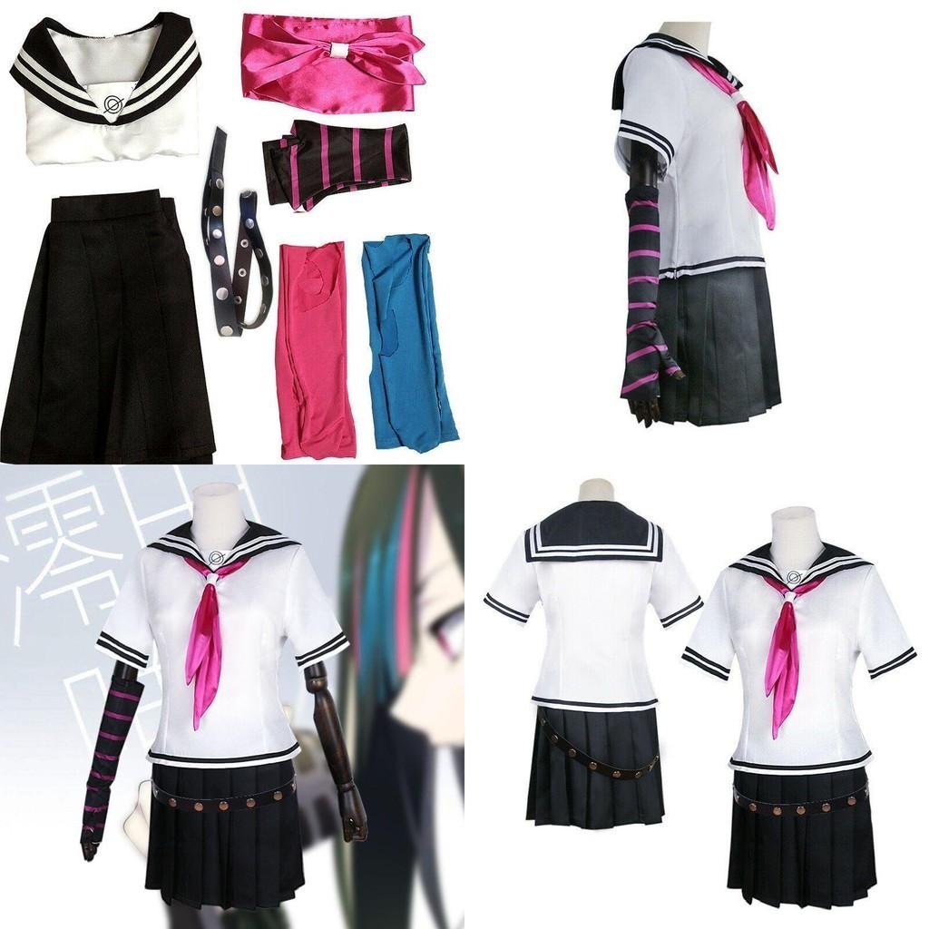 Привлекательный костюм-униформа Ибуки Миоды из Danganronpa для Хэллоуина и вечеринок