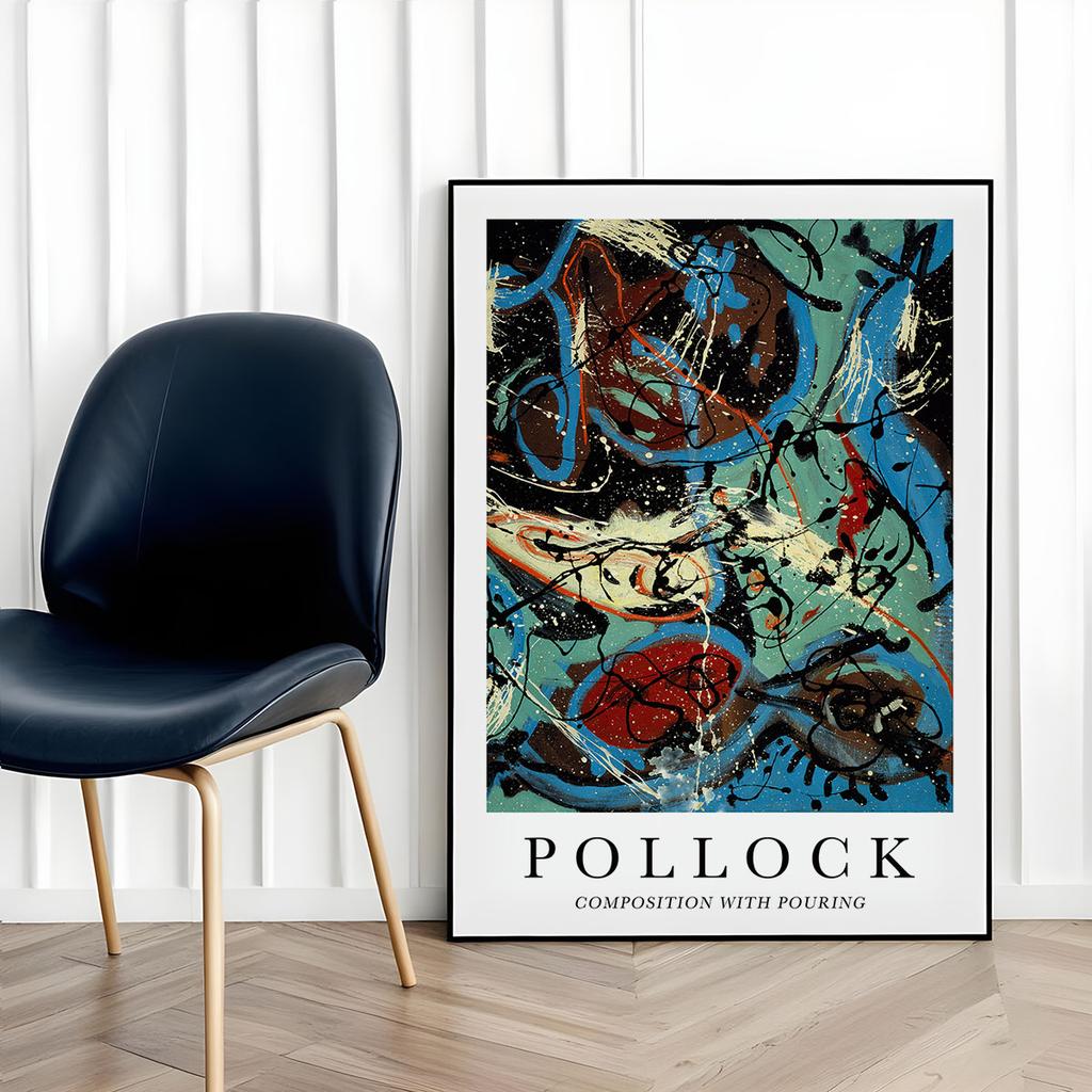 Plakat abstrakcje obrazy Pollock
