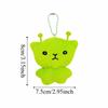 Cute Star Mobile Phone Rope Soft Alien Cat Keychain Cartoon Plush Backpack Pendant  Versatile Use